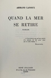 Quand la mer se retire