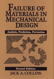 Failure of materials in mechanical design