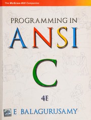 Programming in ANSI C