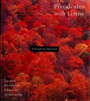 Precalculus With Limits