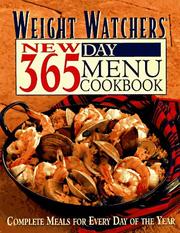 Weight Watchers new 365-day menu cookbook