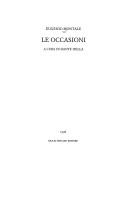 Le occasioni