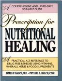 Prescription for nutritional healing