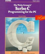 The Waite Group's Turbo C programming for the PC