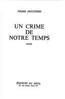 Un crime de notre temps