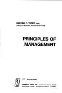 Principles of management