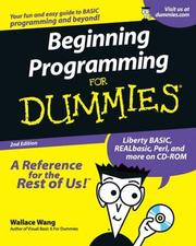Beginning programming for dummies