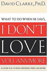 I Don't Love You Anymore