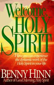 Welcome, Holy Spirit