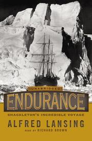 Endurance; Shackleton's incredible voyage