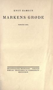 Markens Grøde