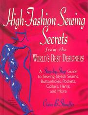 High Fashion Sewing Secrets from the World's Best Designers
