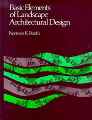 Basic elements of landscape architectural design
