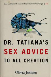 Dr. Tatiana给全球生物的性忠告
