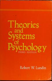 Theories and systems of psychology