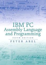IBM PC assembly language and programming