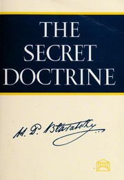 The secret doctrine