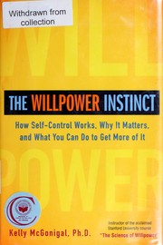 The willpower instinct