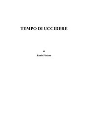Tempo di uccidere